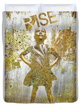 Rise Fearless Girl - Duvet Cover