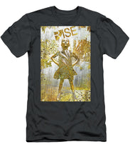 Rise Fearless Girl - Men's T-Shirt (Athletic Fit)