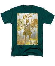 Rise Fearless Girl - Men's T-Shirt  (Regular Fit)