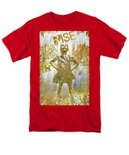 Rise Fearless Girl - Men's T-Shirt  (Regular Fit)