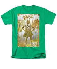 Rise Fearless Girl - Men's T-Shirt  (Regular Fit)