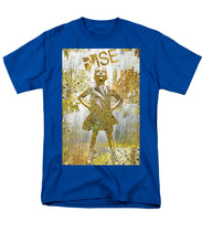 Rise Fearless Girl - Men's T-Shirt  (Regular Fit)