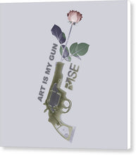 Rise Gun Control - Canvas Print