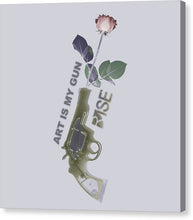 Rise Gun Control - Canvas Print