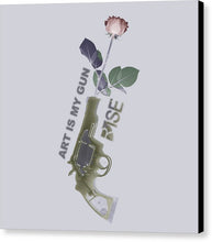 Rise Gun Control - Canvas Print