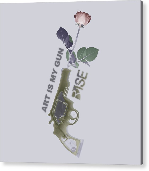 Rise Gun Control - Acrylic Print