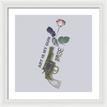 Rise Gun Control - Framed Print