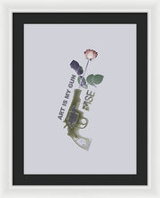 Rise Gun Control - Framed Print