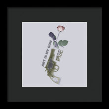 Rise Gun Control - Framed Print