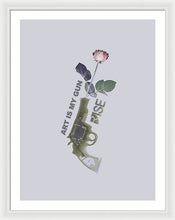 Rise Gun Control - Framed Print