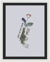 Rise Gun Control - Framed Print