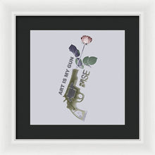 Rise Gun Control - Framed Print