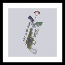 Rise Gun Control - Framed Print