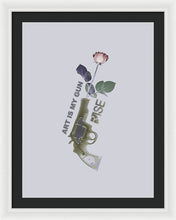 Rise Gun Control - Framed Print
