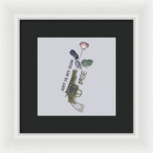 Rise Gun Control - Framed Print