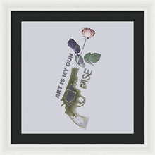 Rise Gun Control - Framed Print