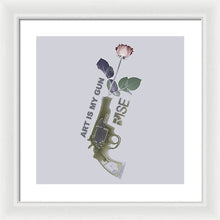Rise Gun Control - Framed Print