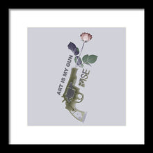 Rise Gun Control - Framed Print