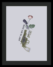 Rise Gun Control - Framed Print