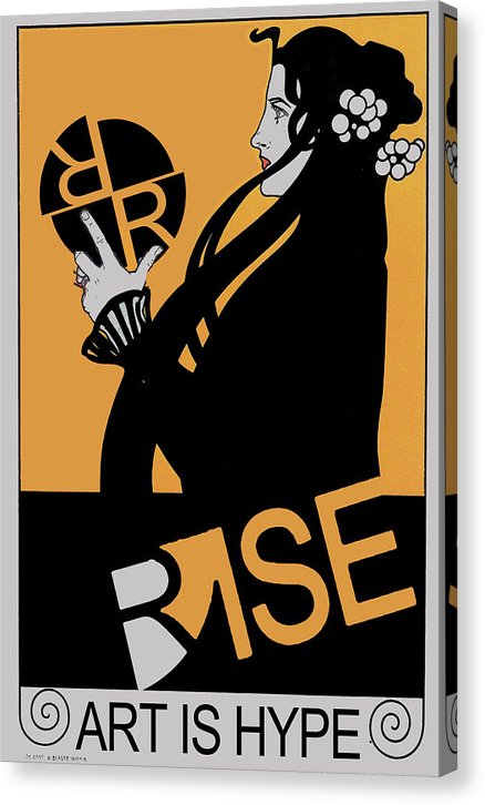 Rise Hype - Canvas Print