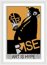Rise Hype - Framed Print