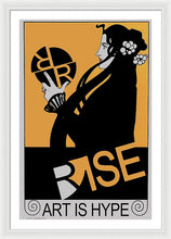 Rise Hype - Framed Print