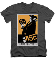 Rise Hype - Men's V-Neck T-Shirt