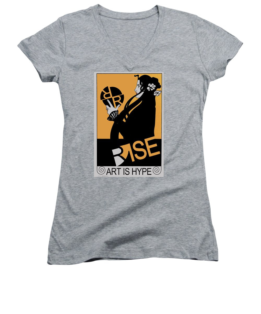 Rise Hype - Women's V-Neck (Athletic Fit)