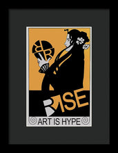 Rise Hype - Framed Print