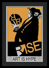 Rise Hype - Framed Print