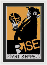 Rise Hype - Framed Print