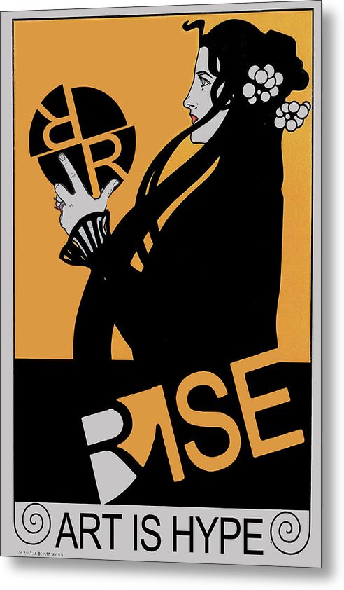 Rise Hype - Metal Print