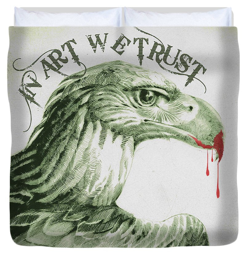 Rise In Art We Trust                                   - Duvet Cover