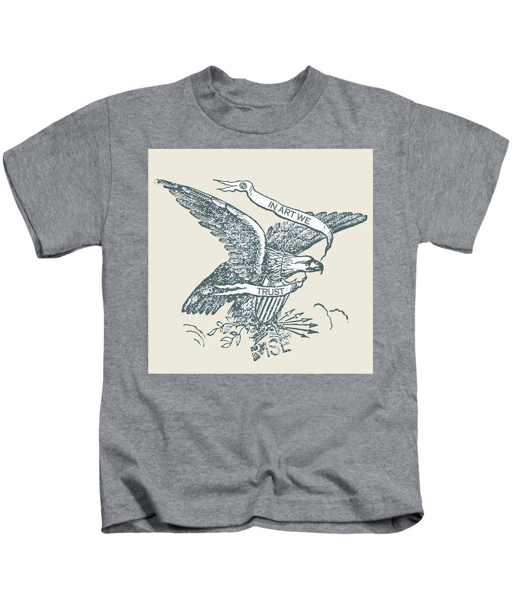 Rise In Art We Trust 2 - Kids T-Shirt