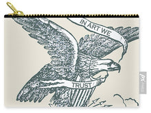 Rise In Art We Trust 2 - Carry-All Pouch