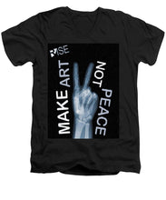 Rise Peace - Men's V-Neck T-Shirt