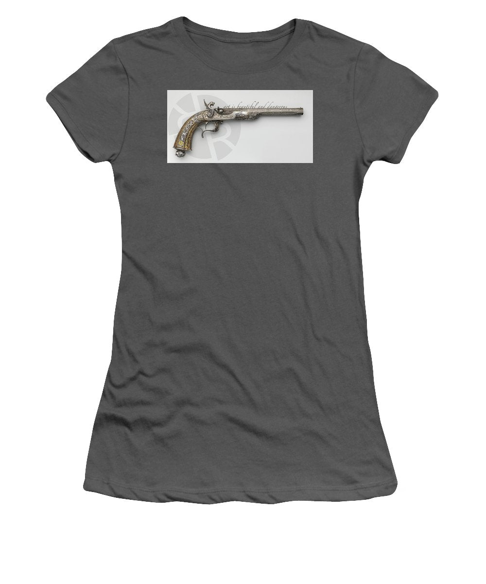 Rise Pistol - Women's T-Shirt (Athletic Fit)