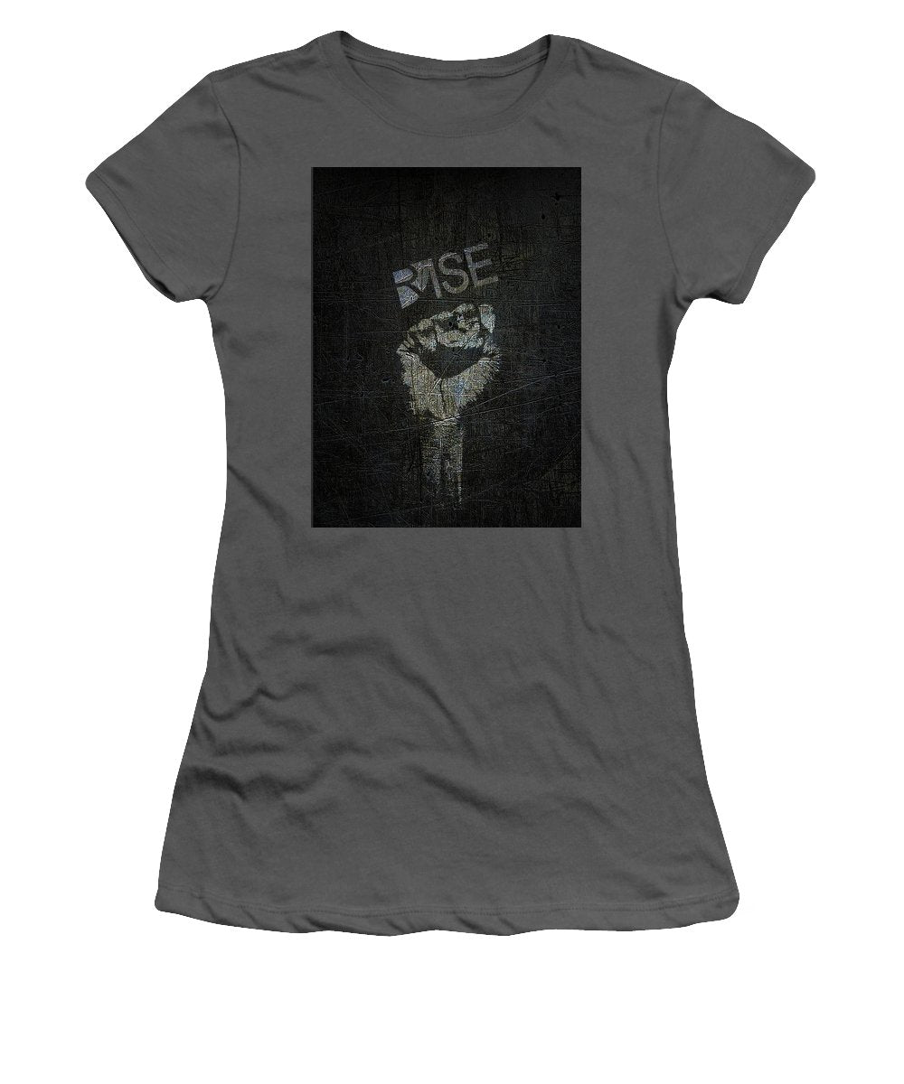 Rise Power - Women's T-Shirt (Athletic Fit)