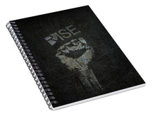 Rise Power - Spiral Notebook