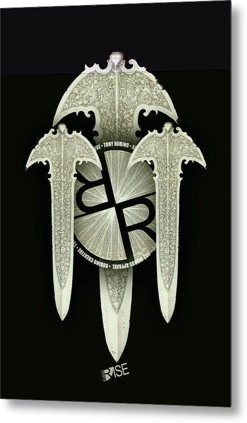 Rise Rubino Blades - Metal Print