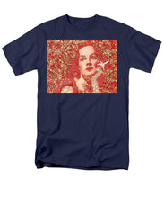 Rise Rubino Red - Men's T-Shirt  (Regular Fit) Men's T-Shirt (Regular Fit) Pixels Navy Small 