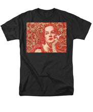 Rise Rubino Red - Men's T-Shirt  (Regular Fit) Men's T-Shirt (Regular Fit) Pixels Black Small 