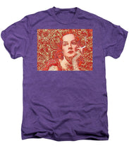 Rise Rubino Red - Men's Premium T-Shirt Men's Premium T-Shirt Pixels Deep Purple Heather Small 