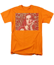 Rise Rubino Red - Men's T-Shirt  (Regular Fit) Men's T-Shirt (Regular Fit) Pixels Orange Small 