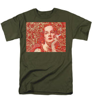 Rise Rubino Red - Men's T-Shirt  (Regular Fit) Men's T-Shirt (Regular Fit) Pixels Military Green Small 