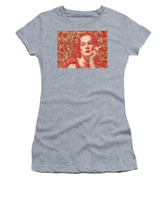 Rise Rubino Red - Women's T-Shirt (Athletic Fit) Women's T-Shirt (Athletic Fit) Pixels Heather Small 