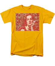 Rise Rubino Red - Men's T-Shirt  (Regular Fit) Men's T-Shirt (Regular Fit) Pixels Gold Small 