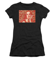 Rise Rubino Red - Women's T-Shirt (Athletic Fit) Women's T-Shirt (Athletic Fit) Pixels Black Small 