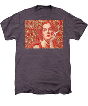Rise Rubino Red - Men's Premium T-Shirt Men's Premium T-Shirt Pixels Moth Heather Small 