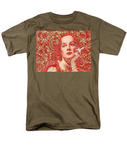 Rise Rubino Red - Men's T-Shirt  (Regular Fit) Men's T-Shirt (Regular Fit) Pixels Safari Green Small 